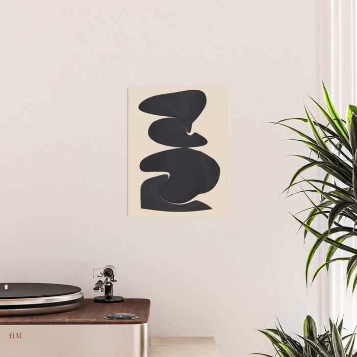 Modern Abstract Shapes 114 Poster Gallery Image 2