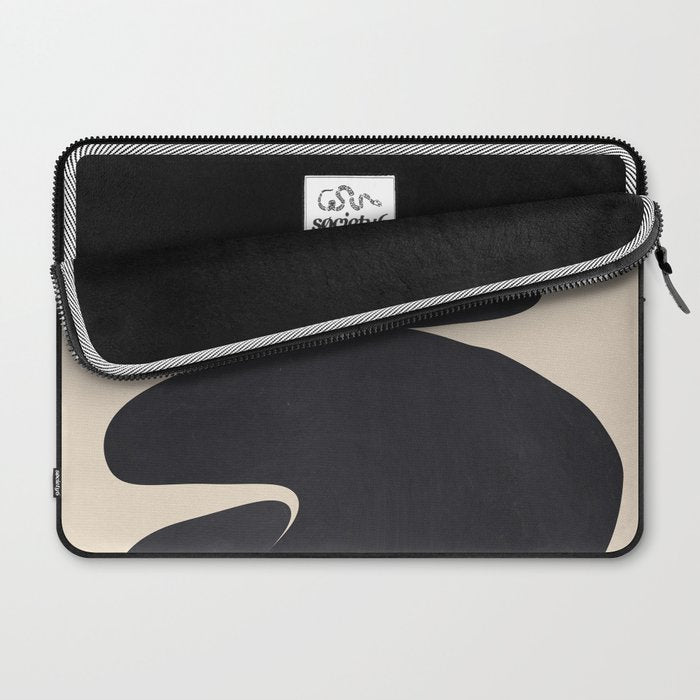 Modern Abstract Shapes 114 Laptop Sleeve Gallery Image 2