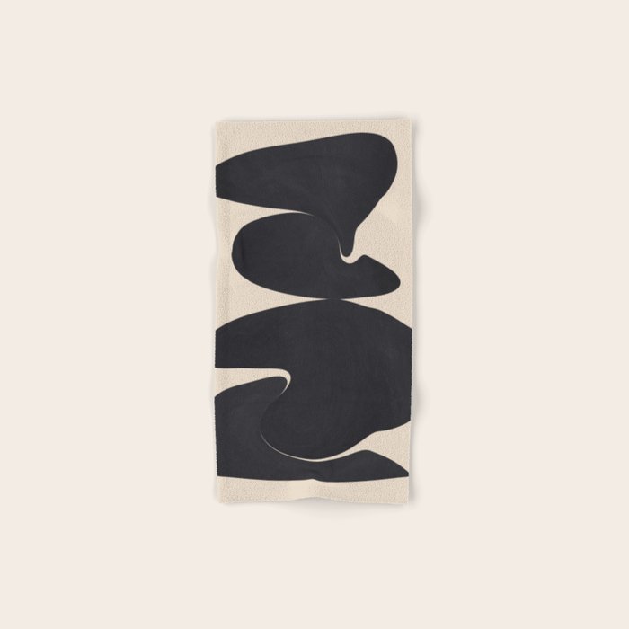Modern Abstract Shapes 114 Bath Towel Gallery Image 1