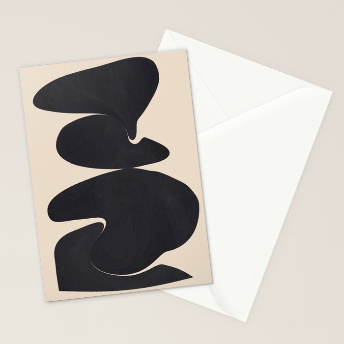 Modern Abstract Shapes 114 Stationery Card Gallery Image 2