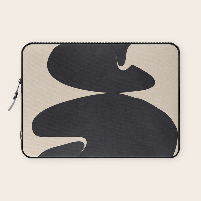 Modern Abstract Shapes 114 Laptop Sleeve Gallery Image 1