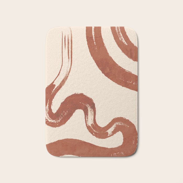 Abstract line art 129 Bath Mat Gallery Image 1