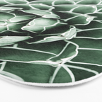 Succulent splendour Bath Mat Gallery Image 3