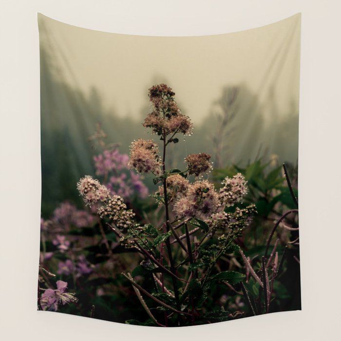 Coastal Summer Meadow Wall Tapestry Gallery Image 4