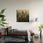 Coastal Summer Meadow Wood Wall Art Gallery Image 2