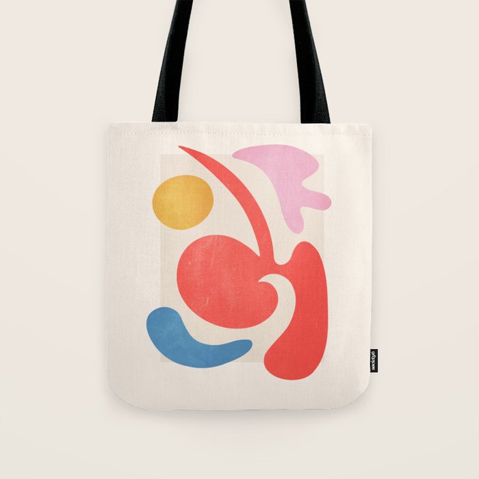Abstract Shapes: Matisse Paper Cutouts III Tote Bag Gallery Image 1