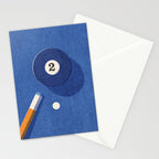 BALLS / Billiards - ball 2 I Stationery Card Gallery Image 2