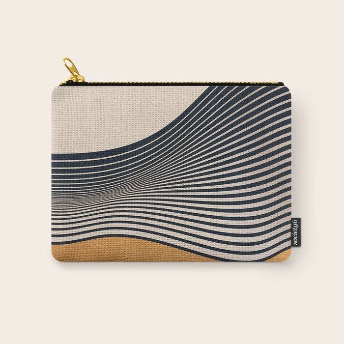 abstract minimal 74 Carry All Pouch Gallery Image 1