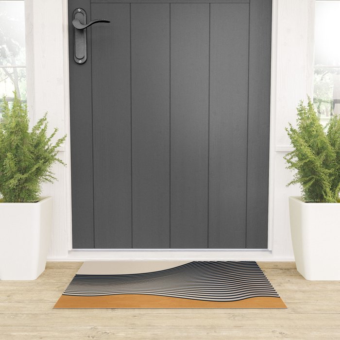 abstract minimal 74 Welcome Mat Gallery Image 3