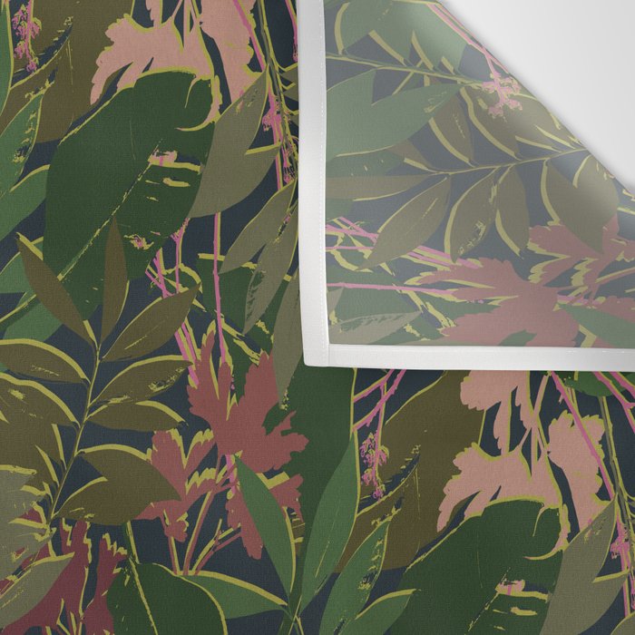 Cilantro Tropics - Pattern Wall Tapestry Gallery Image 3