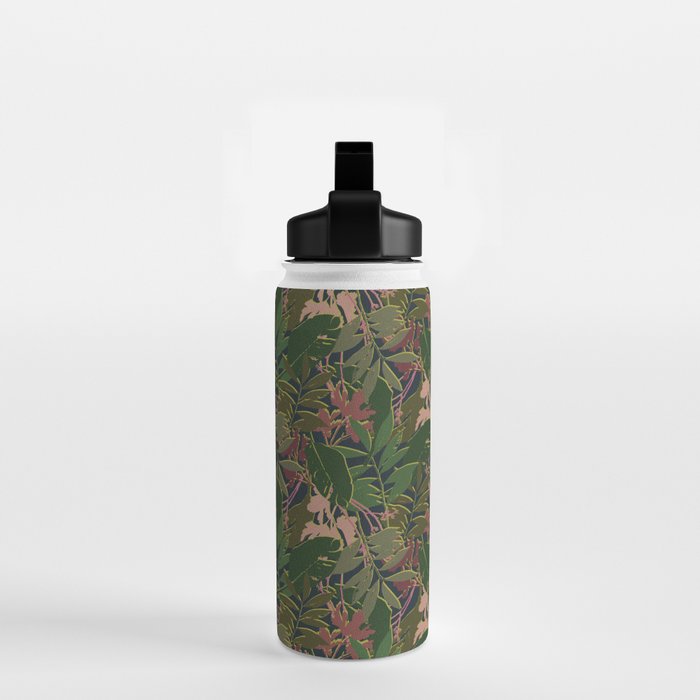 Cilantro Tropics - Pattern Water Bottle Gallery Image 2