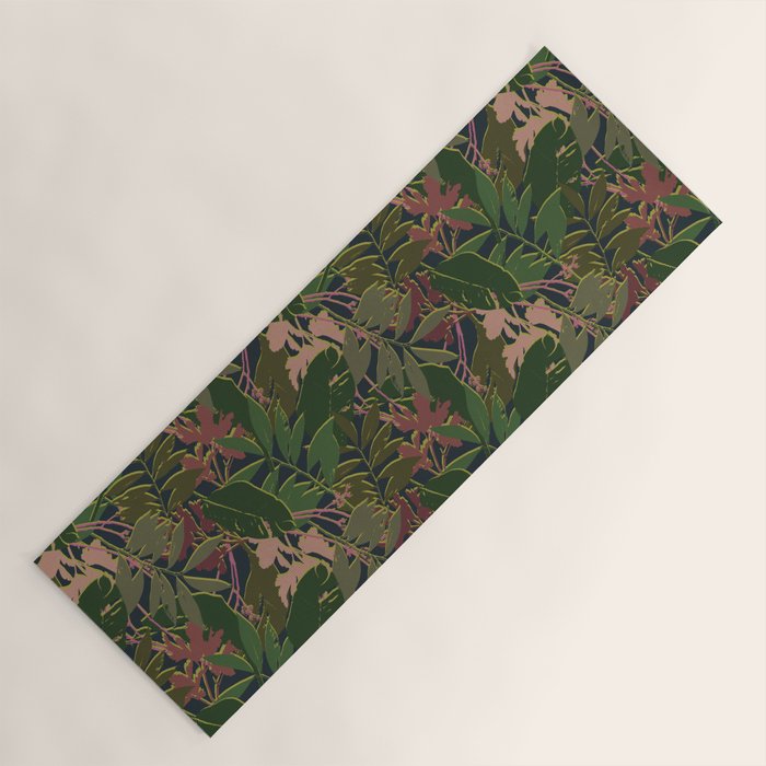 Cilantro Tropics - Pattern Yoga Mat Gallery Image 1