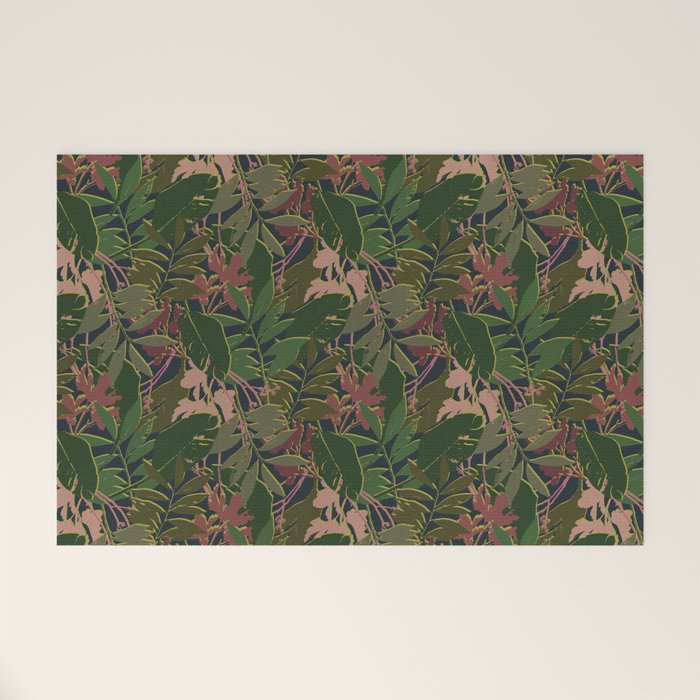 Cilantro Tropics - Pattern Welcome Mat Gallery Image 1