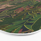 Cilantro Tropics - Pattern Bath Mat Gallery Image 3