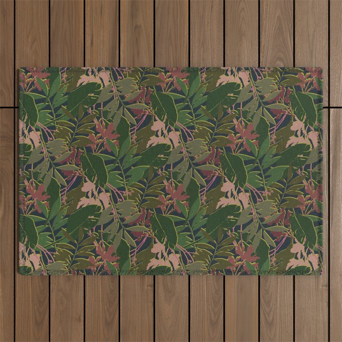 Cilantro Tropics - Pattern Outdoor Rug Gallery Image 1