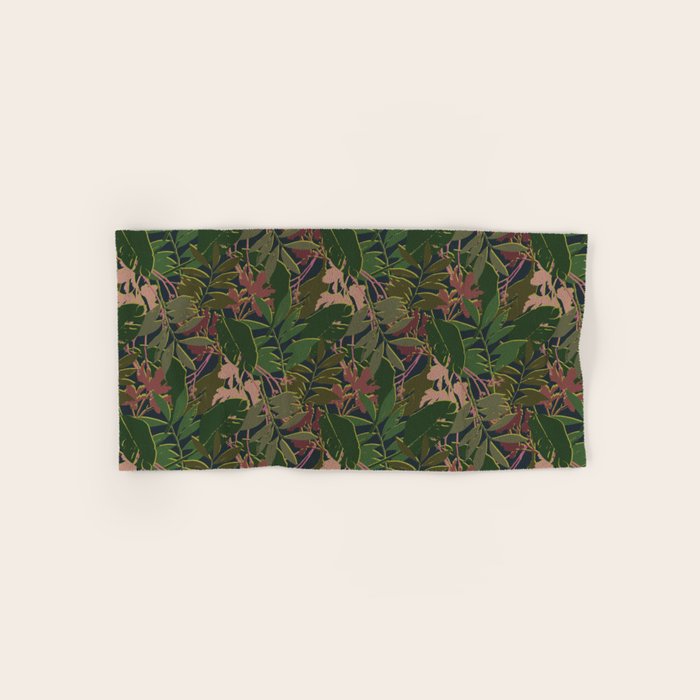 Cilantro Tropics - Pattern Bath Towel Gallery Image 1
