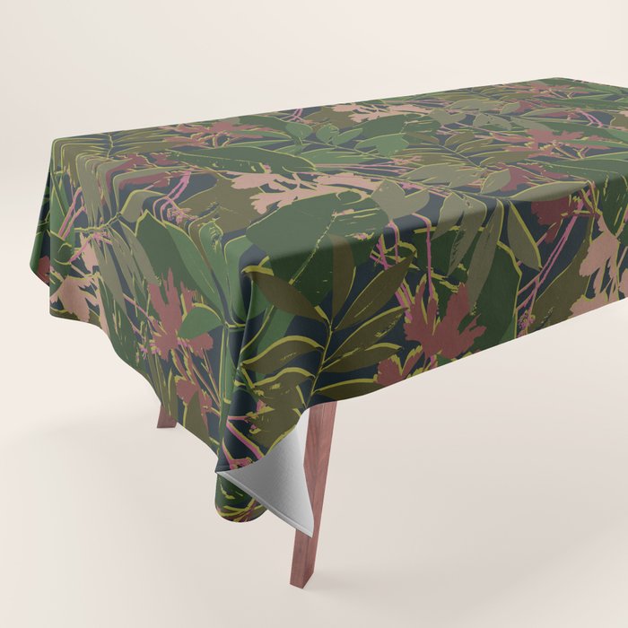 Cilantro Tropics - Pattern Tablecloth Gallery Image 1