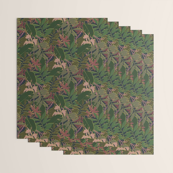 Cilantro Tropics - Pattern Wrapping Paper Gallery Image 3