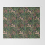 Cilantro Tropics - Pattern Throw Blanket Gallery Image 2