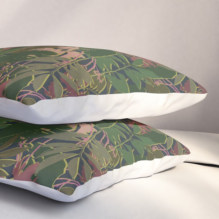 Cilantro Tropics - Pattern Pillow Sham Gallery Image 3