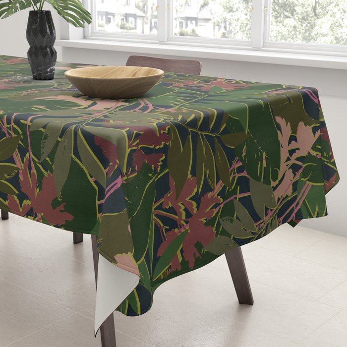 Cilantro Tropics - Pattern Tablecloth Gallery Image 3