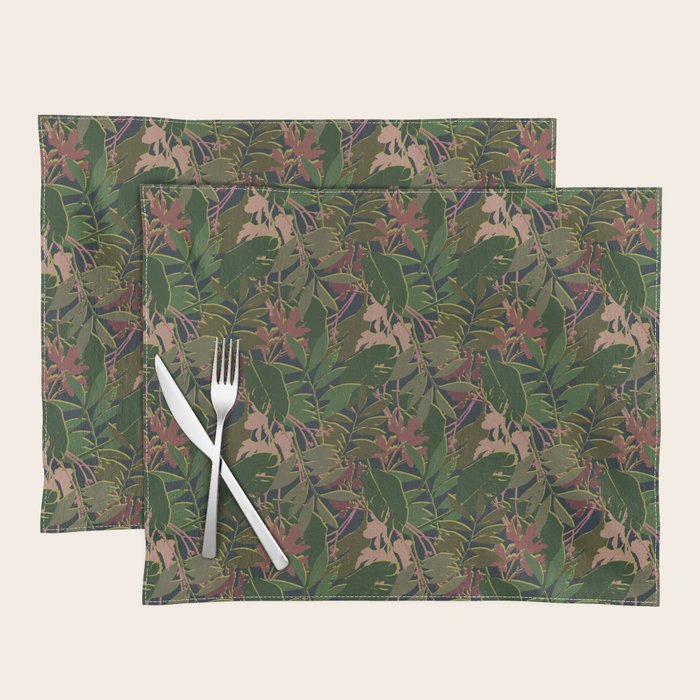 Cilantro Tropics - Pattern Placemat Gallery Image 1