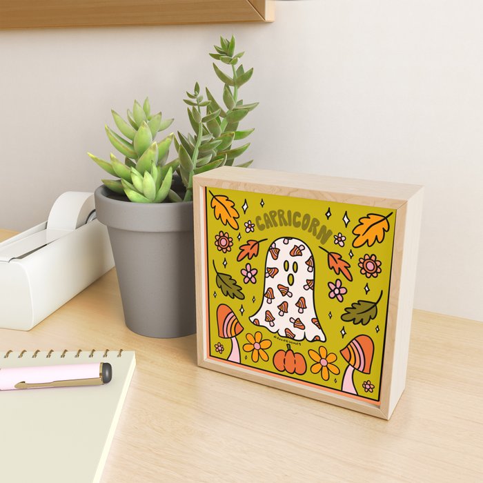 Capricorn Ghost Mini Art Print Gallery Image 2