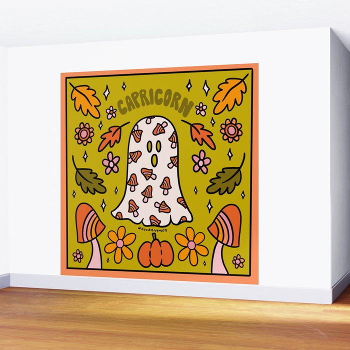 Capricorn Ghost Wall Mural Gallery Image 2