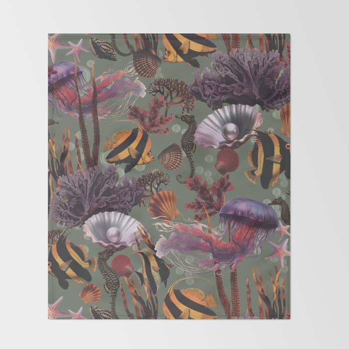Spirit of the Sea Throw Blanket Gallery Image 2