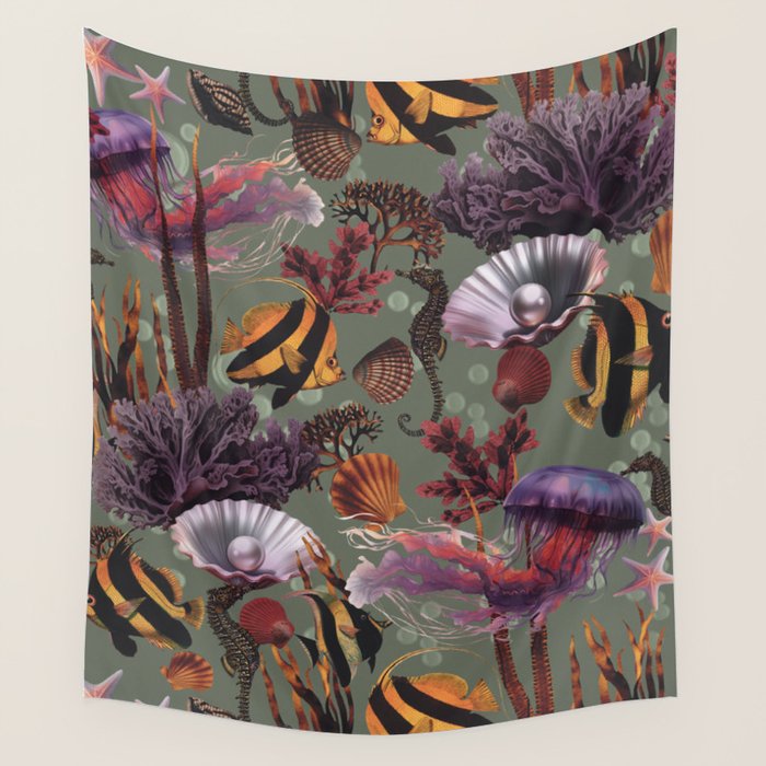 Spirit of the Sea Wall Tapestry Gallery Image 4