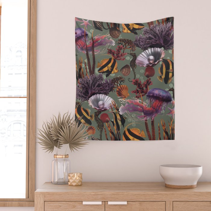 Spirit of the Sea Wall Tapestry Gallery Image 2