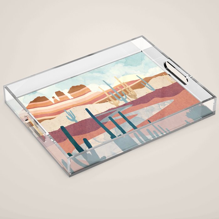 Desert Vista Acrylic Tray Gallery Image 1