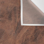 Old Tan Faux Leather Texture Wall Tapestry Gallery Image 3