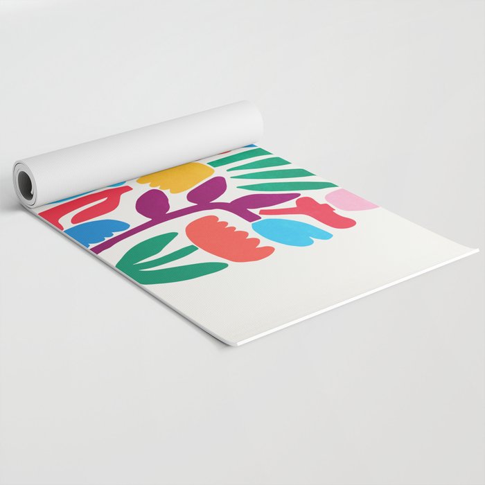 Paper Flowers: Matisse Edition Yoga Mat Gallery Image 2