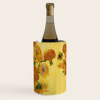 Sunflowers by Van Gogh Wine Chiller Gallery Image 3