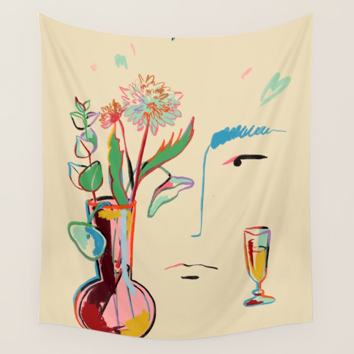 MAKE A WISH Wall Tapestry Gallery Image 4