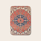 Heriz Bilverdi Azerbaijan Northwest Persian Rug Print Bath Mat Gallery Image 1