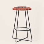 Heriz Bilverdi Azerbaijan Northwest Persian Rug Print Stool Gallery Image 1