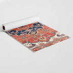 Heriz Bilverdi Azerbaijan Northwest Persian Rug Print Yoga Mat Gallery Image 2