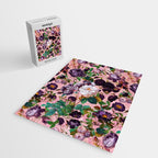 Rose Pink Garden Jigsaw Puzzle Gallery Image 2