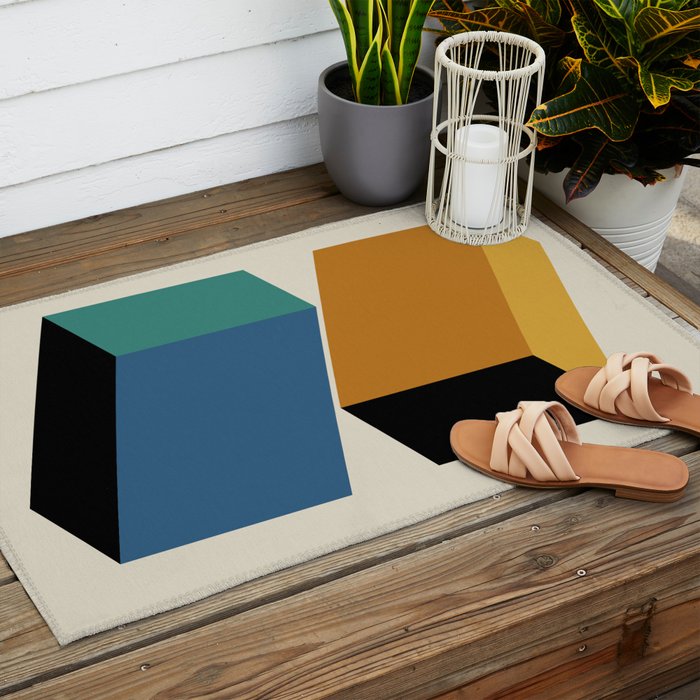Modernist Objects III Outdoor Rug Gallery Image 2