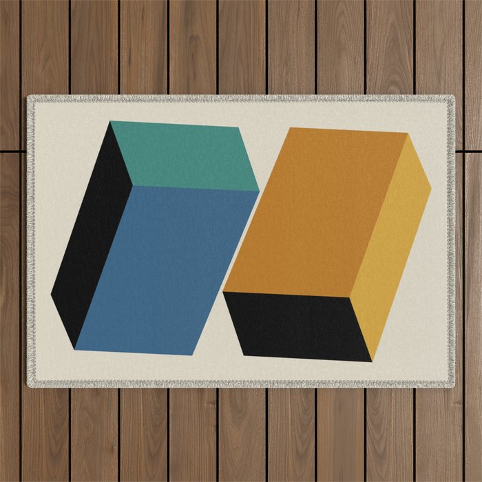 Modernist Objects III Outdoor Rug Gallery Image 1