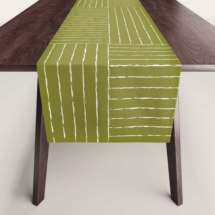 Line III (Matcha Green) Table Runner Gallery Image 1