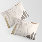 Abstract Art Tropical Leaves 97 Pillow Sham Gallery Image 3