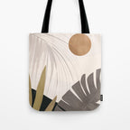 Abstract Art Tropical Leaves 97 Tote Bag Gallery Image 1