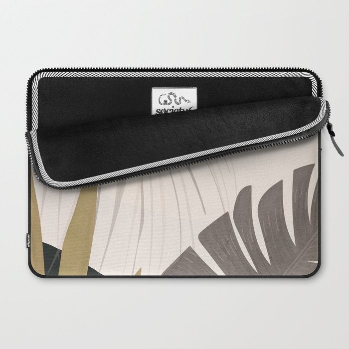 Abstract Art Tropical Leaves 97 Laptop Sleeve Gallery Image 2