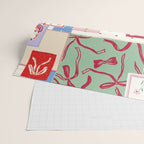 Retro christmas patch Wrapping Paper Gallery Image 2