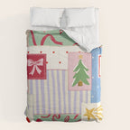 Retro christmas patch Comforter Gallery Image 6