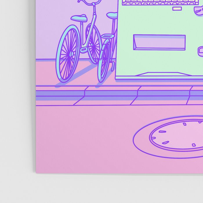 Pastel Tokyo Cats Poster Gallery Image 3