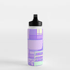 Pastel Tokyo Cats Water Bottle Gallery Image 3